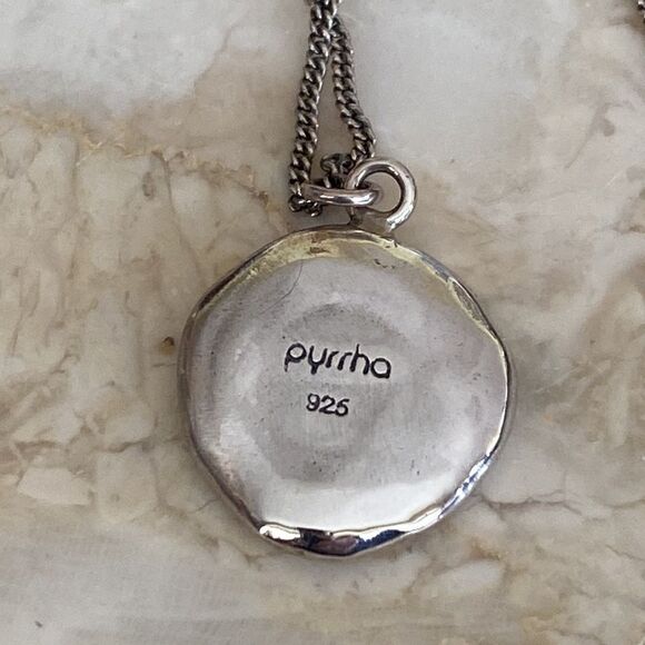 Pyrrha Hopeful Ambition Sterling Silver Unisex Talisman Necklace - Picture 5 of 9